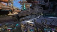 The first required collectible for this part of the Borderlands 4 mission is right in the first main courtyard (Image via 2K Games)
